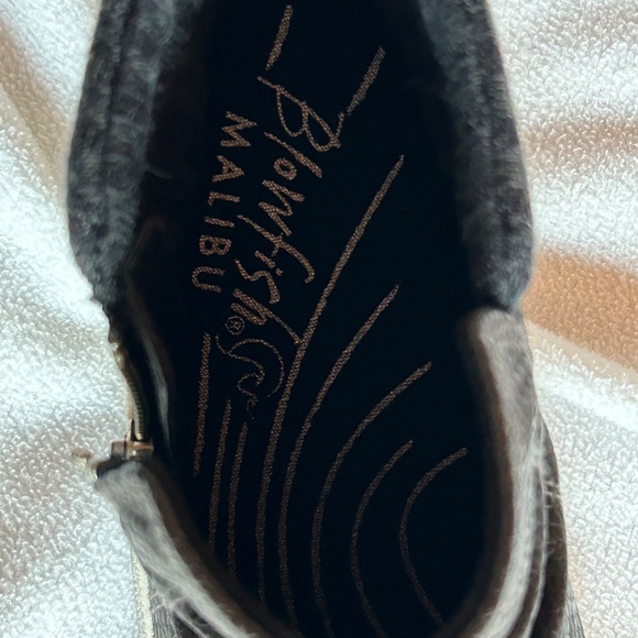 Blowfish Malibu Women's Black Lizard Print Walkabout Sneaker Bootie, Sz 8.5 NWOB - Picture 12 of 12